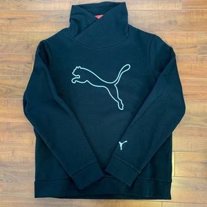 NWT Puma Mock Neck Sweater - Small Black
